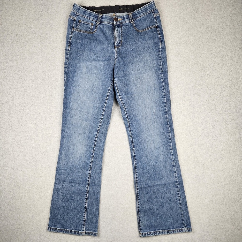 Lee Sinfully Soft Mid Rise Flare Bootcut Jeans Women's‎ Size W30 L30 Medium Wash
